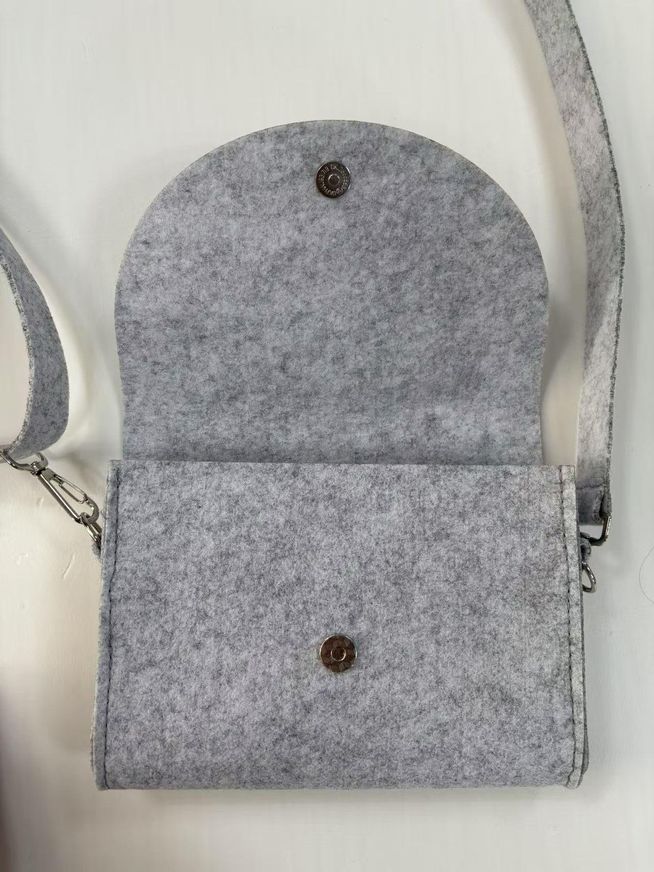 Filztasche Ella hellgrau