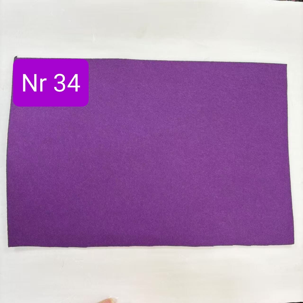 Filz Meterware fester Taschenfilz