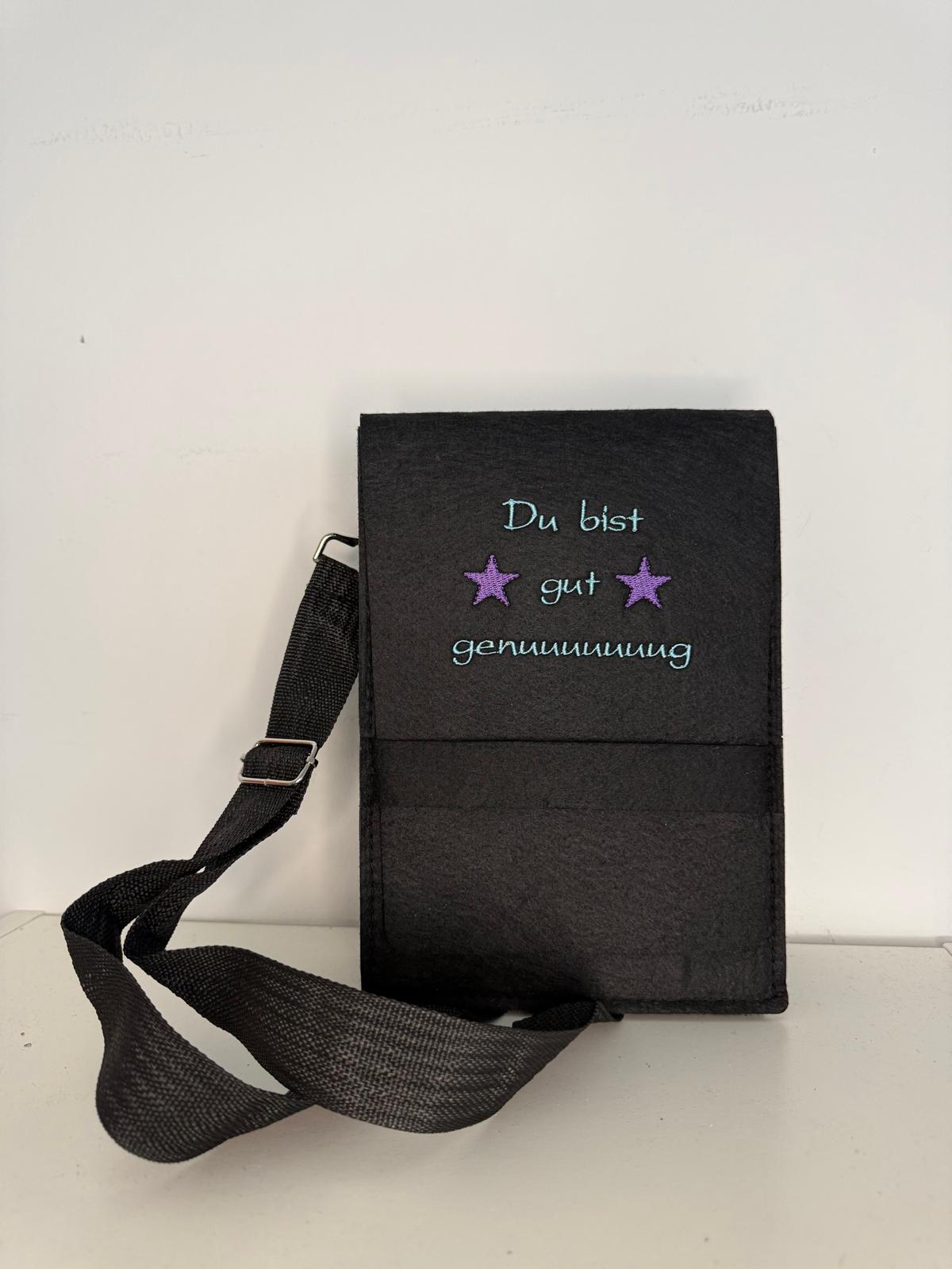Stickdatei Du bist gut genuuug 10x10