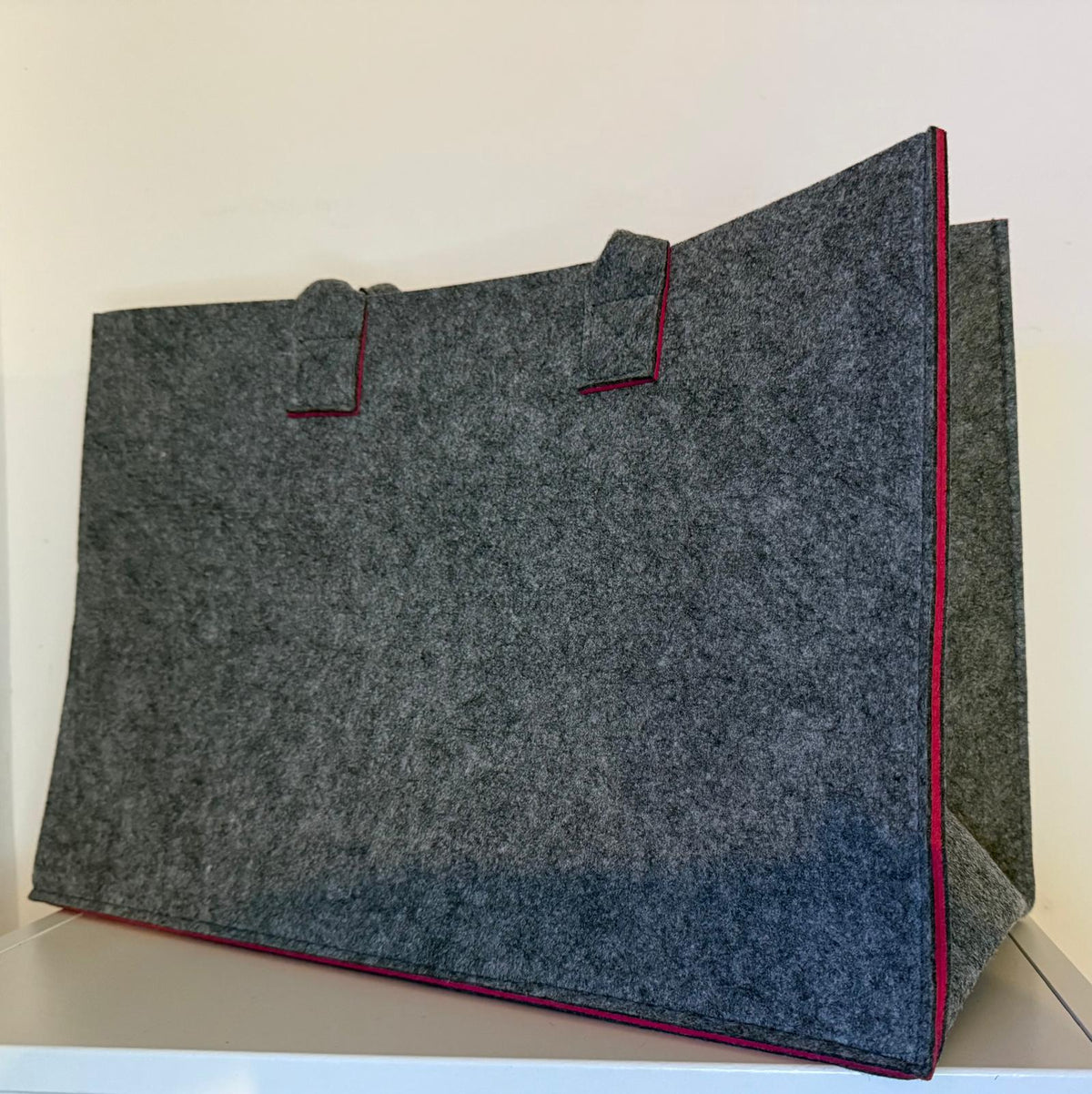 XL Filz shopper perfekter Einkaufsbegleiter