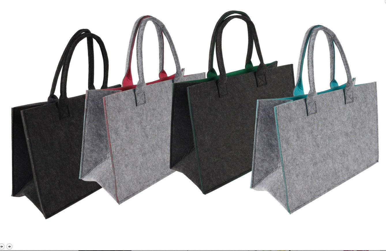 XL Filz shopper perfekter Einkaufsbegleiter